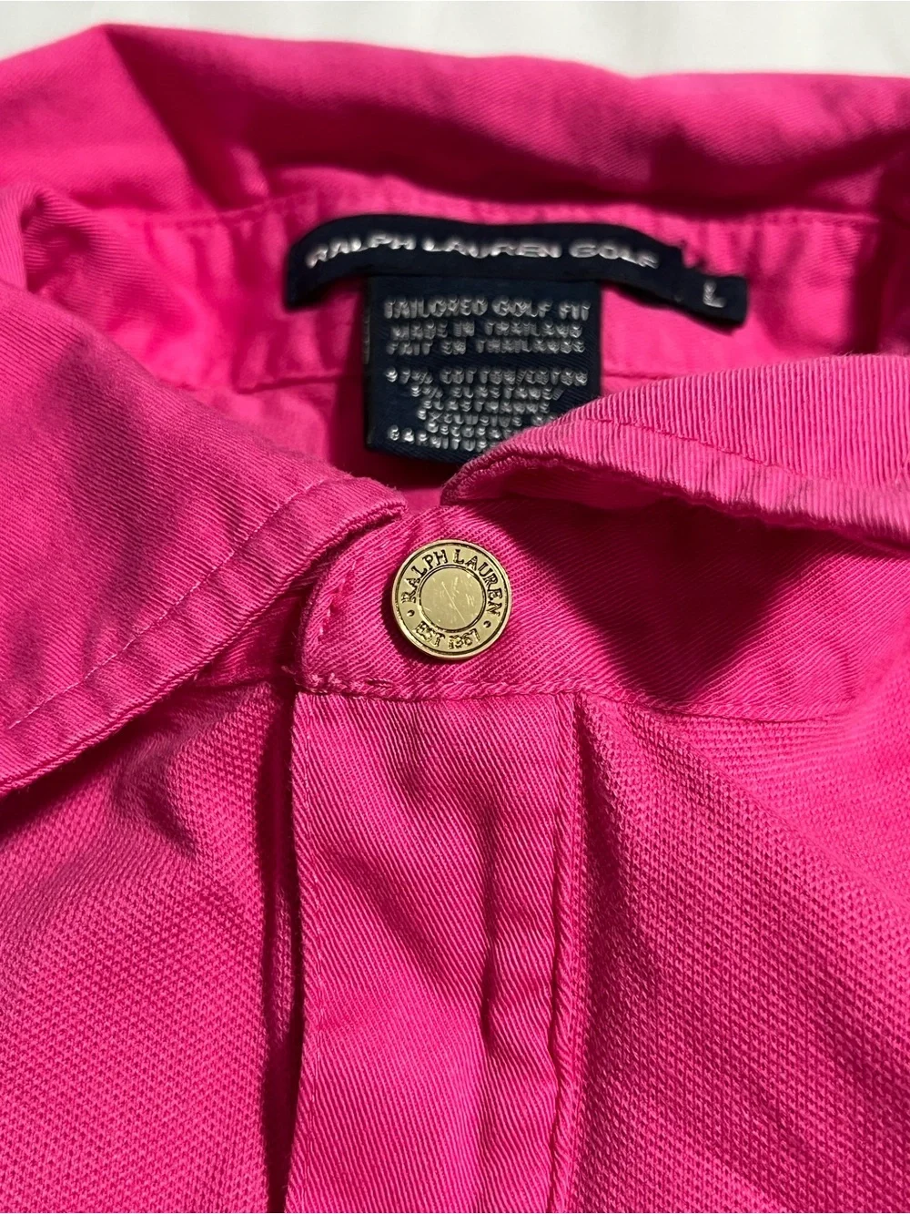 Ralph Lauren Women’s Hot Pink Polo Shirt